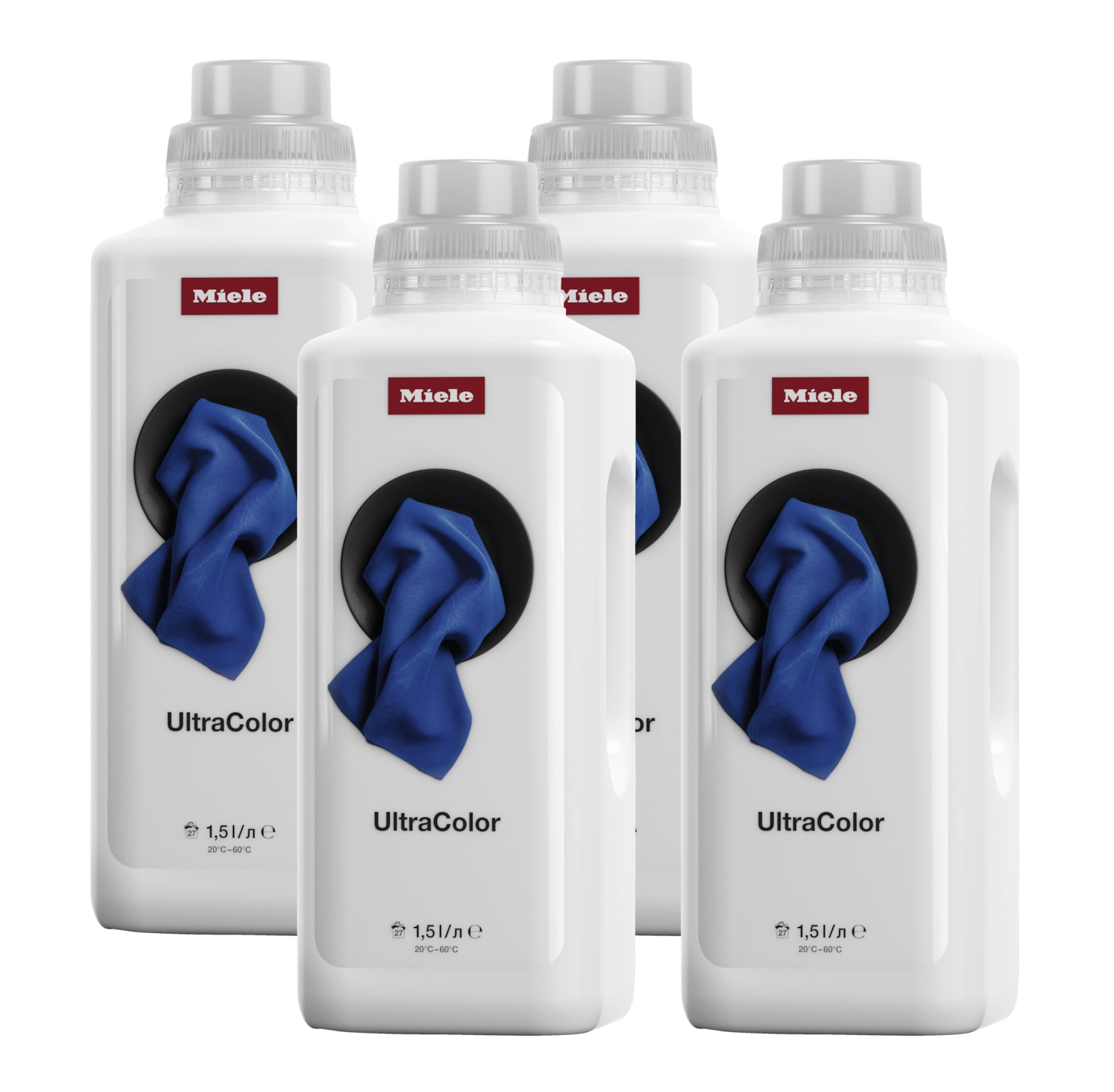 Набор для стирки цветного белья UltraColor Aqua WA UC 1501 L 1,5лх4 шт. Miele купить в Новокузнецке | Всегда в наличии! | Артикул 12647690 | Официальный сайт