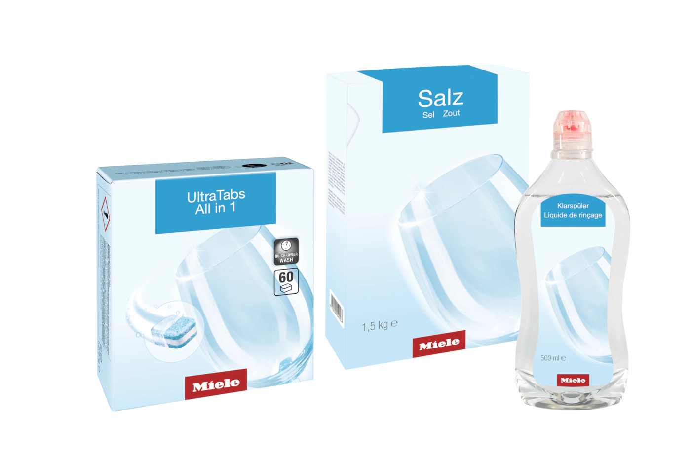 Стартовый набор для посудомоечных машин All in One Set Miele купить в Новокузнецке | Всегда в наличии! | Артикул 11530080 | Официальный сайт