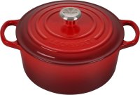 Кастрюля CI1177-CE вишневый Le Creuset купить в Новокузнецке | Всегда в наличии! | Артикул CI1177-CE | Официальный сайт