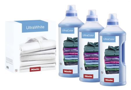 Набор моющих средств для стиральных машин 3хUltraColor + 1хUltraWhite Miele купить в Новокузнецке | Всегда в наличии! | Артикул 11347740 | Официальный сайт